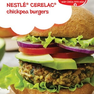 NESTLÉ® CERELAC® chickpea burgers NESTLÉ® CERELAC® chickpea burgers