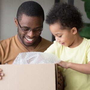 Treasure box for children: all home-made!